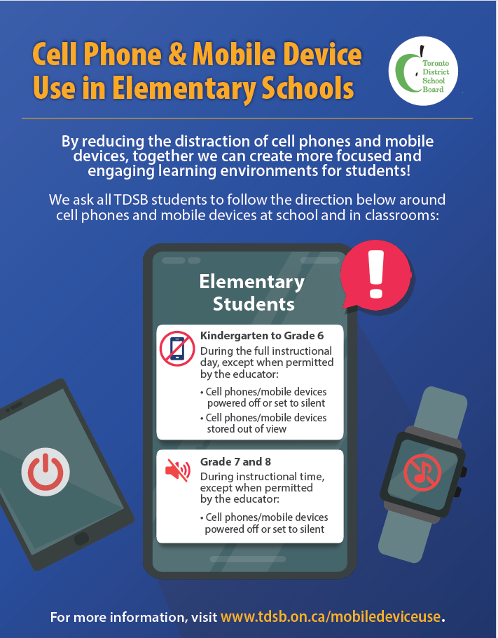 Cell Phones and Mobile Device Use in Schools: Elementary Students Open Gallery